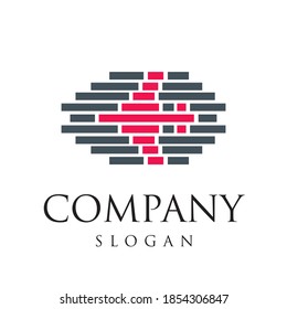 Plane Logo rot auf schwarzen Linien Symbol auf Tafelform Vektorsymbol