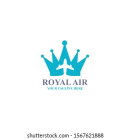 Plane Logo Template simple and minimalist