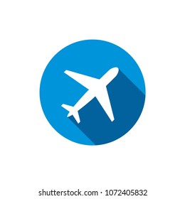 plane logo vector