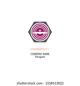 Plane logo vector illustration design template icon