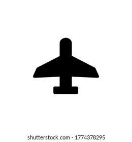 plane mode icon. application icon. perfect for website, application, interface, logo, background and presentation template. icon design line style