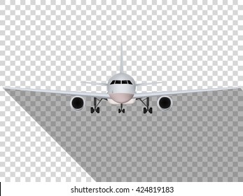 plane on the transparent background, model of plane, cute design of plane, concept design of vector, concept design of plane.