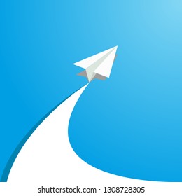 plane paper background vector, modern design, simple style