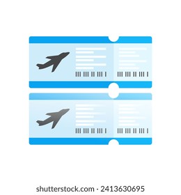  Plane paper ticket icon. plane ticket gradient icon.