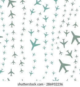 Plane pattern vector