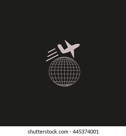 plane, planet earth