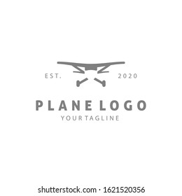 plane royalty-free logo design template