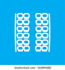 plane seats icon illustration isolated vector sign symbol