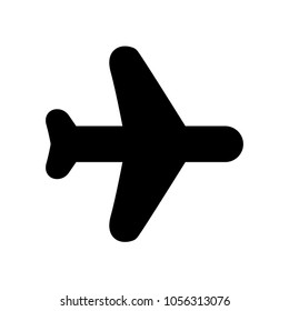 plane shape image icon