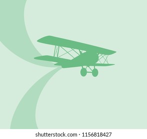 plane silhouette illustration