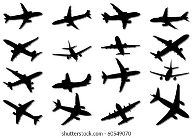 Plane Silhouettes