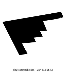 Imagem Plane Silloutte B2 da parte inferior