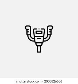 Plane steering icon sign vector,Symbol, logo illustration for web and mobile