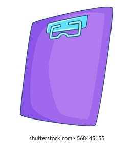 Plane tablet icon. Cartoon illustration of plane tablet vector icon for web