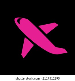 plane taking off icon vector illustration flat