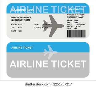 plane ticket of discount icons, vector, illustration