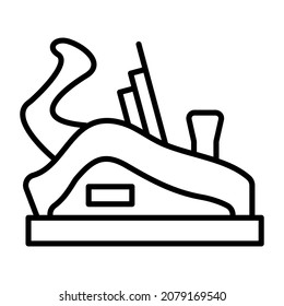 Plane Tool icon vector image. Can also be used for web apps, mobile apps and print media.