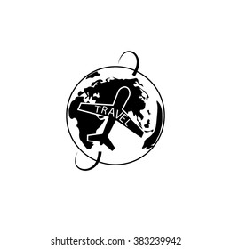 Plane travel  Icon