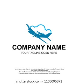 plane travel logo