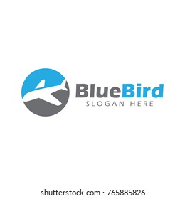 Plane travel logo