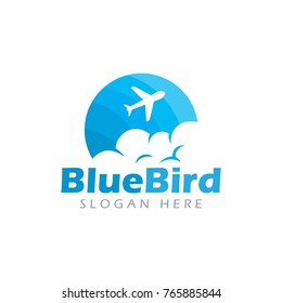 Plane travel logo