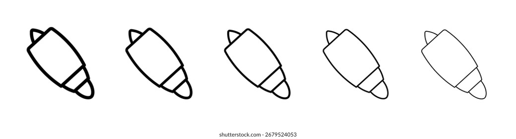Plane turbine icon Flat design on isolated background