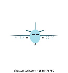 the plane, vector design, skyline, travel, transportation.
