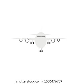 the plane, vector design, skyline, travel, transportation.