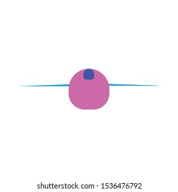 the plane, vector design, skyline, travel, transportation.