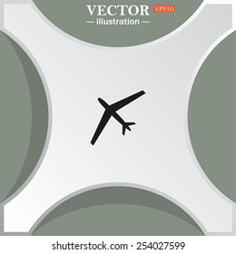 plane, vector, EPS 10