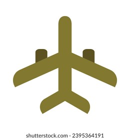 Plane Vector Flat Icon For Personal And Commercial Use.
