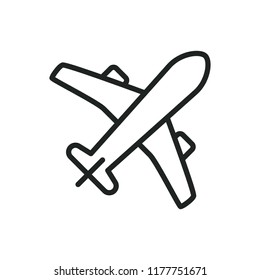 plane vector icon