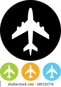 Plane vector icon