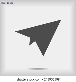 plane vector icon