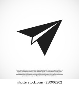 plane vector icon