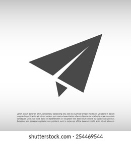 plane vector icon