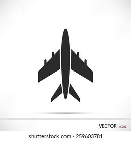 plane vector icon