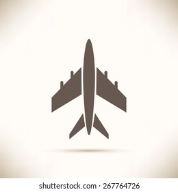 plane vector icon