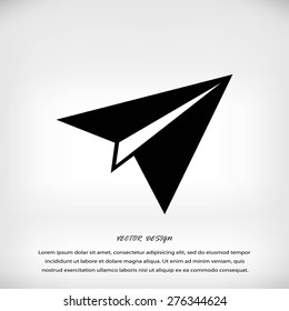 plane vector icon
