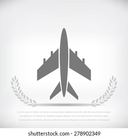plane vector icon