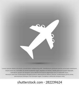 plane vector icon