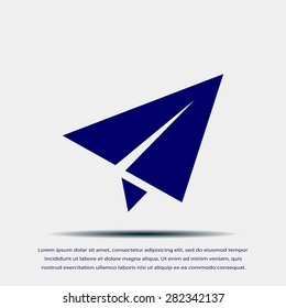 plane vector icon