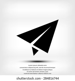 plane vector icon