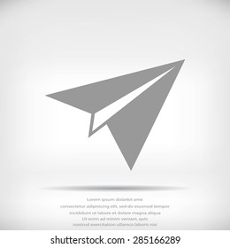 plane vector icon
