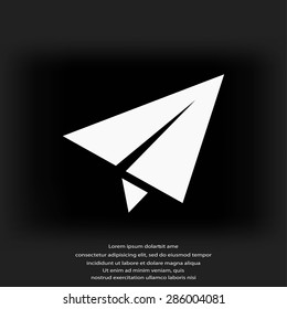 plane vector icon