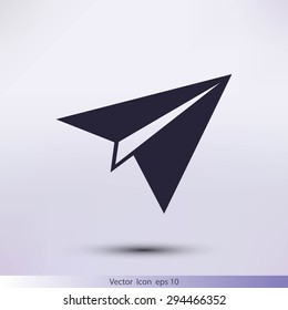 plane vector icon