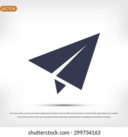 plane vector icon