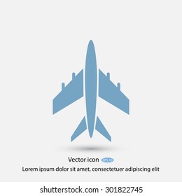 plane vector icon