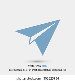 plane vector icon