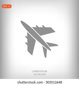 plane vector icon